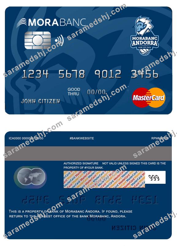 Andora Morabank mastercard